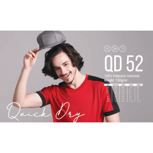 [Quick Dry] Quick Dry Round Neck - QD52